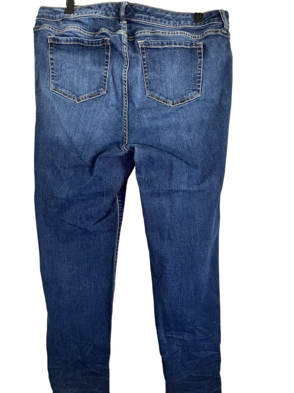 Torrid Boyfriend Denim Jeans 18R Blue Distressed Neutral Faded Classic Chic - Picture 2 of 10
